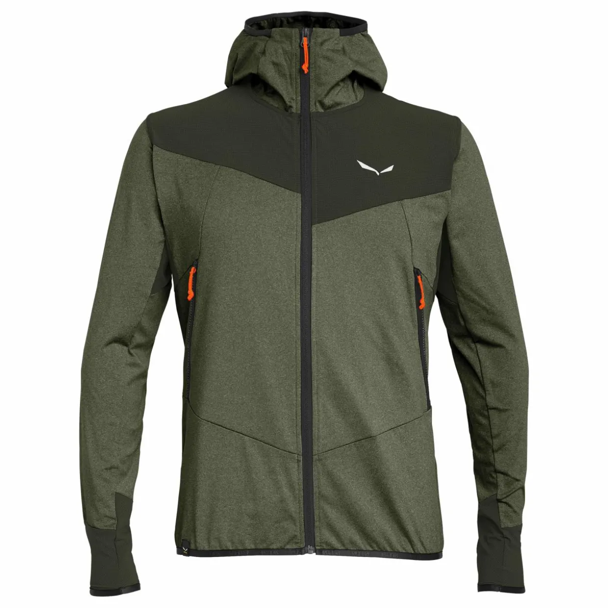 Agner Hybrid Polarlite Durastretch Felpa con Cappuccio Uomo
