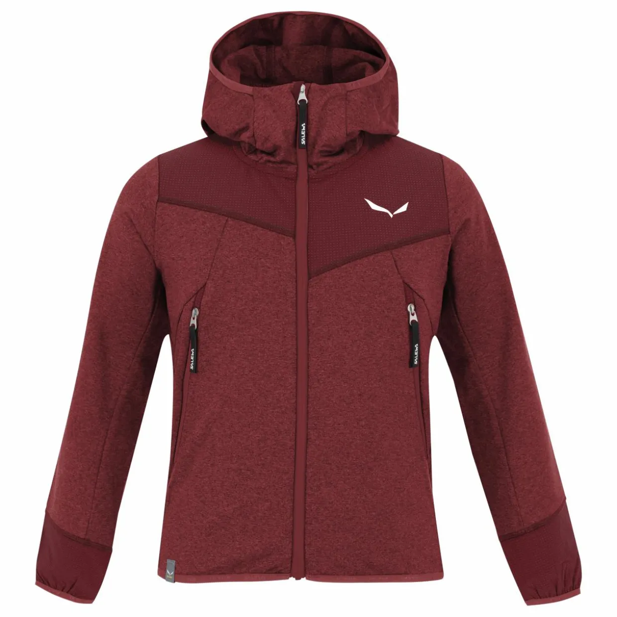 Agner Melange Polarlite zip intera Felpa con cappuccio bambino