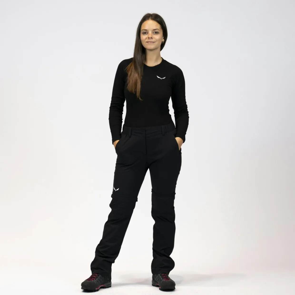 Badia Alpine Merino maglia maniche lunghe donna