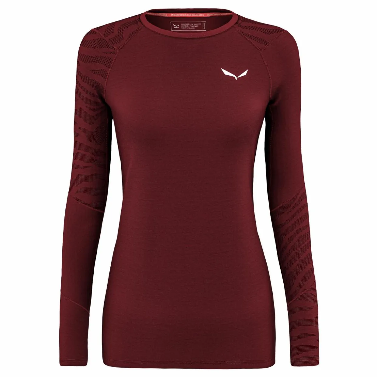 Cristallo Warm Alpine Merino Responsive Maniche Lunghe Baselayer Donna