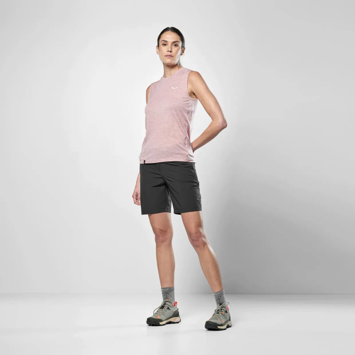 Eagle Minilogo Merino Canotta Donna