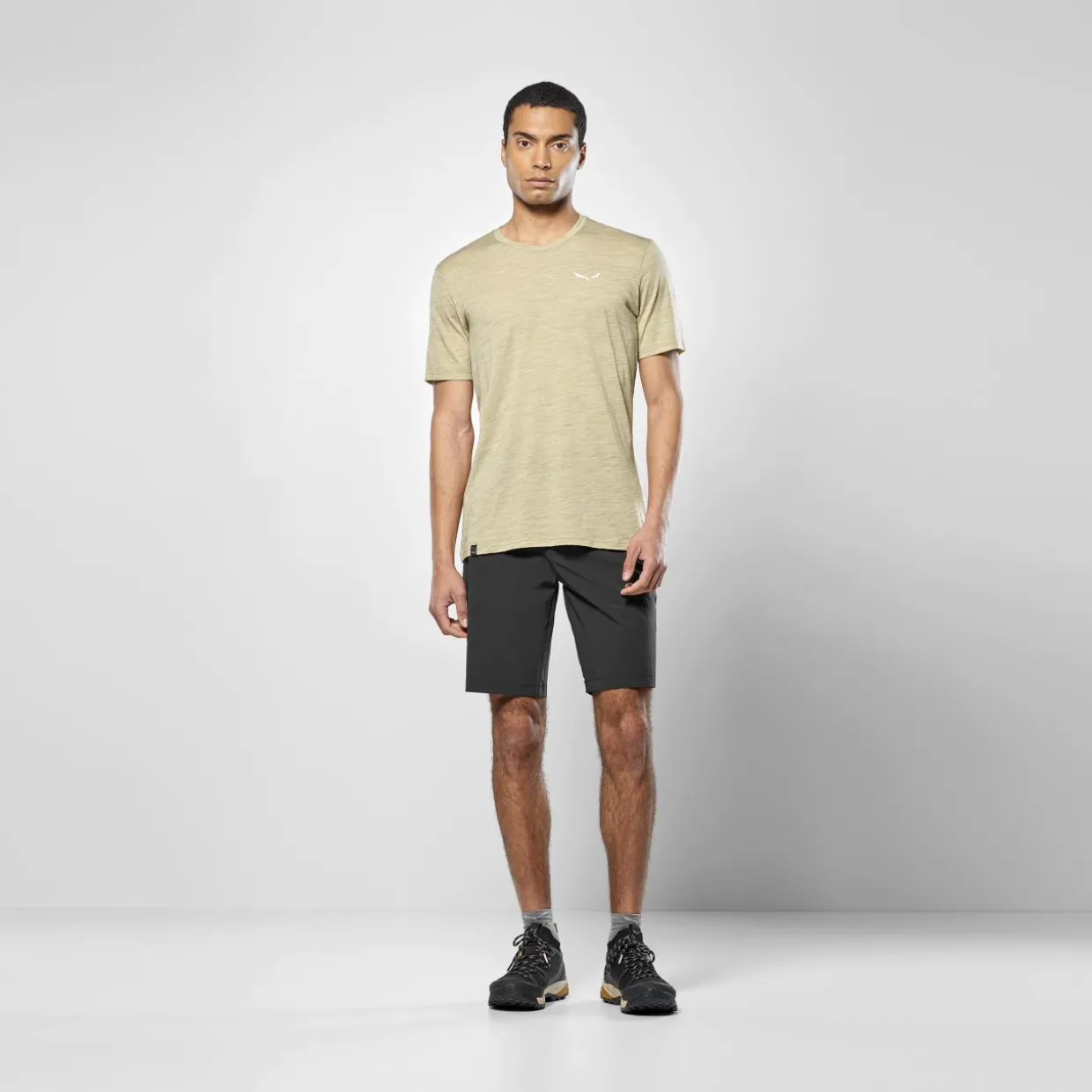 Eagle Minilogo Merino Maglietta Uomo