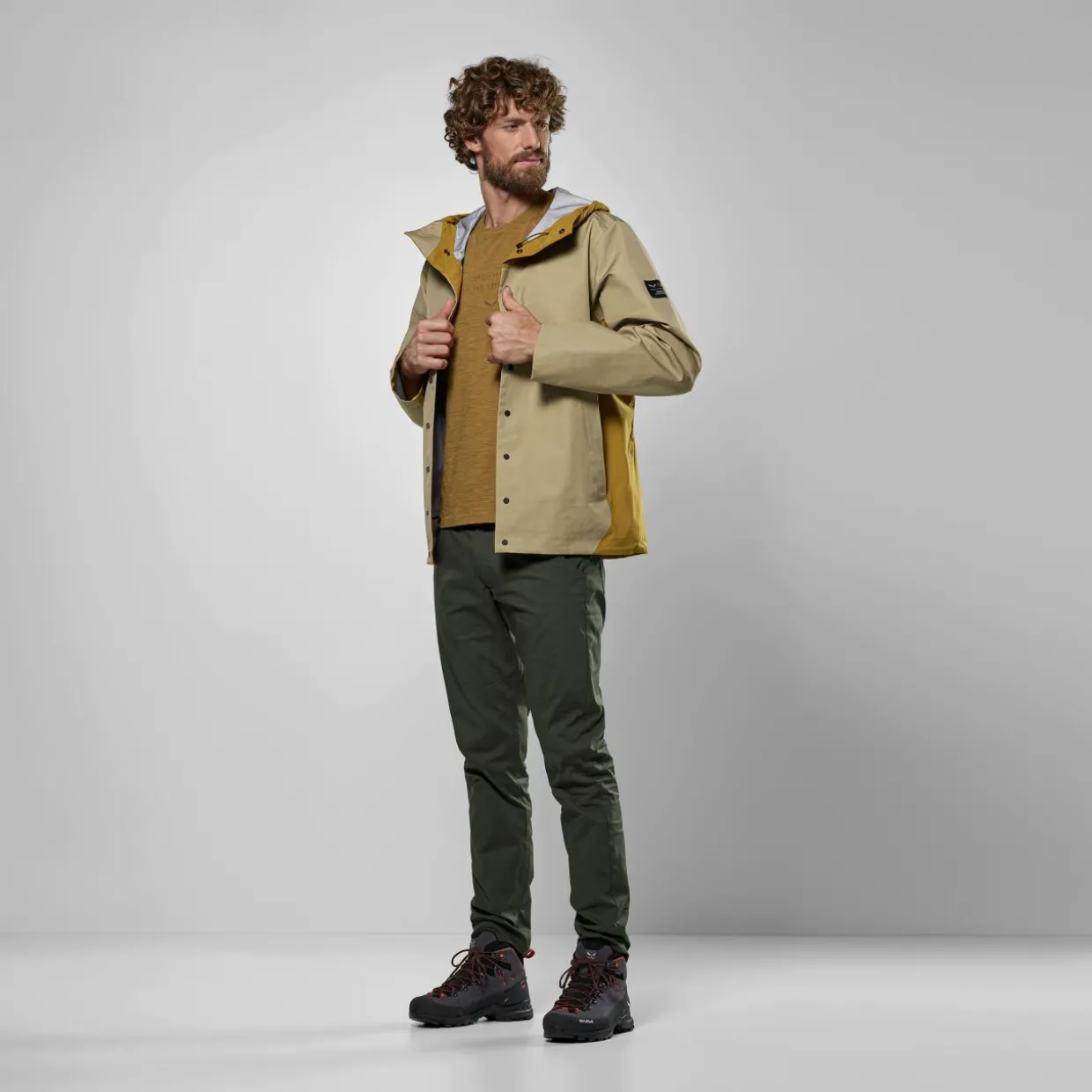 Fanes Hemp Powertex 3 Layers Softshell Giacca Uomo