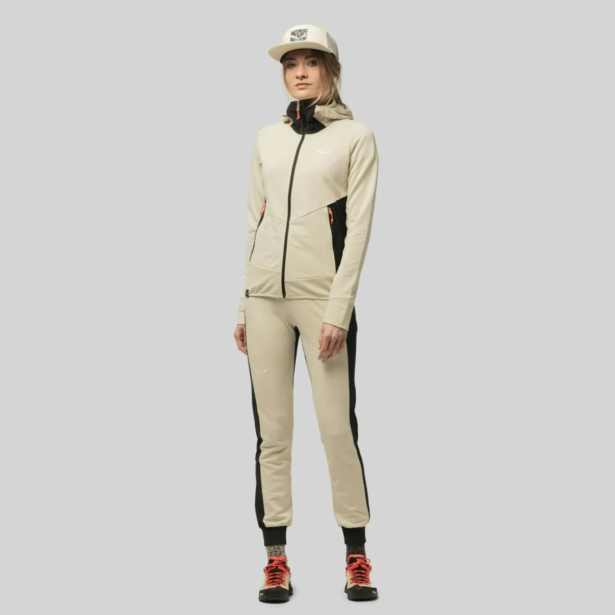 Lavaredo Hemp Felpa Con Cerniera Donna