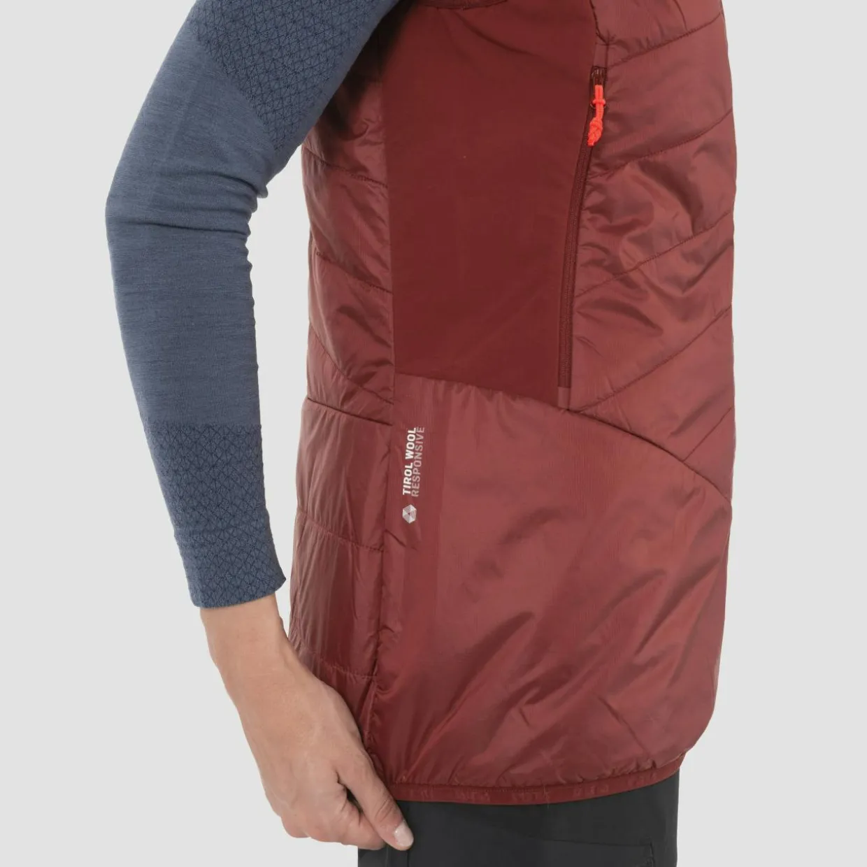 Ortles Hybrid TirolWool® Responsive Gilet Donna