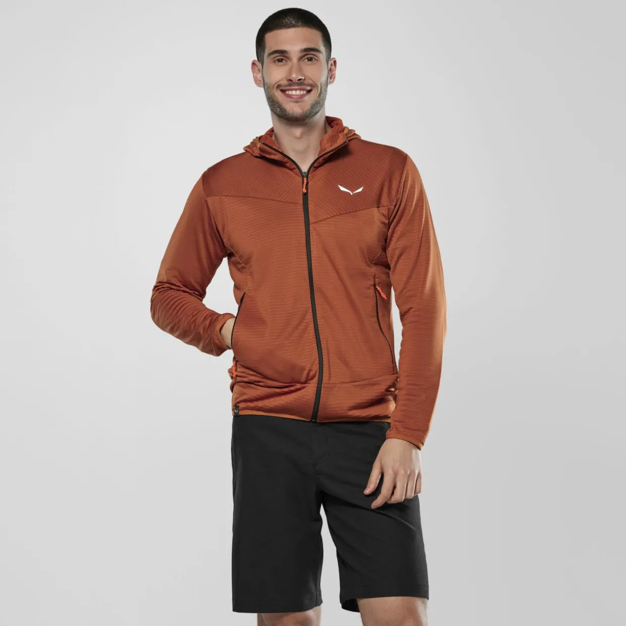 Puez Altavia Polarlite Giacca Con Cappuccio Uomo
