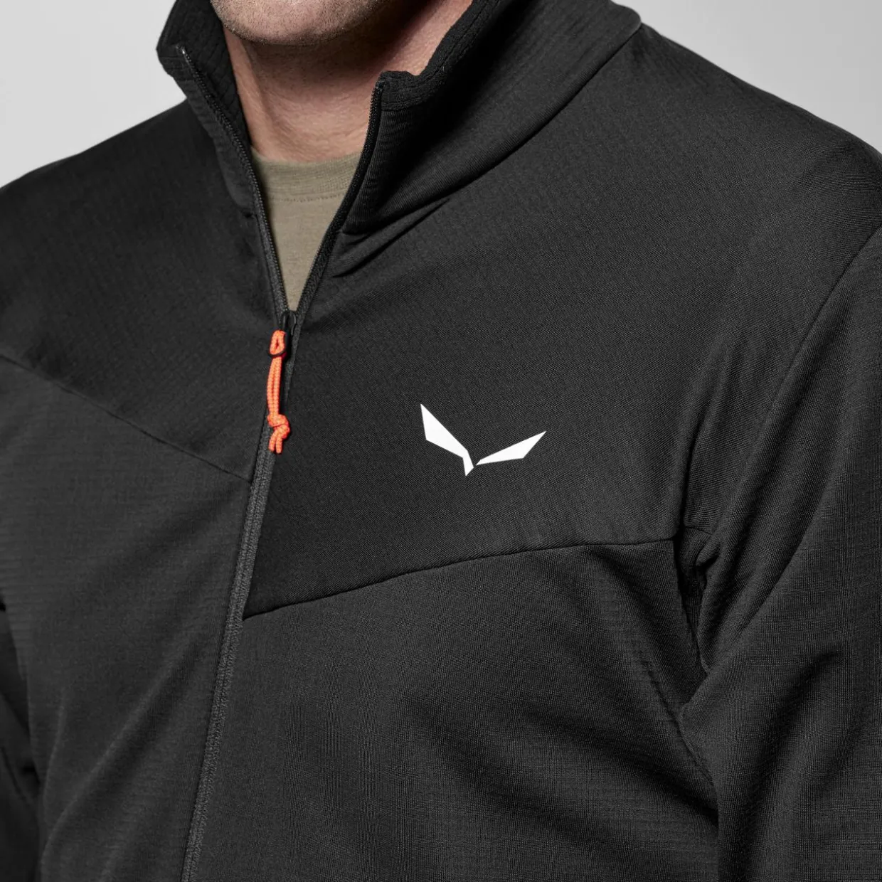 Puez Cammino Polarlite Giacca Mezza Zip Uomo