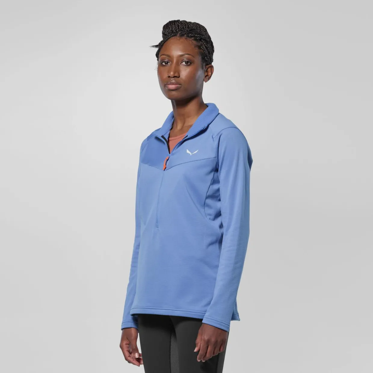 Puez Cammino Polarlite Giacca Mezza Zip Donna