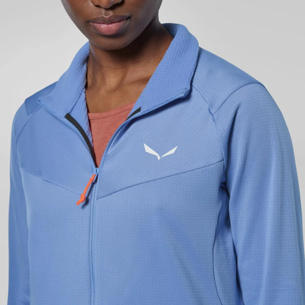 Puez Cammino Polarlite Giacca Mezza Zip Donna