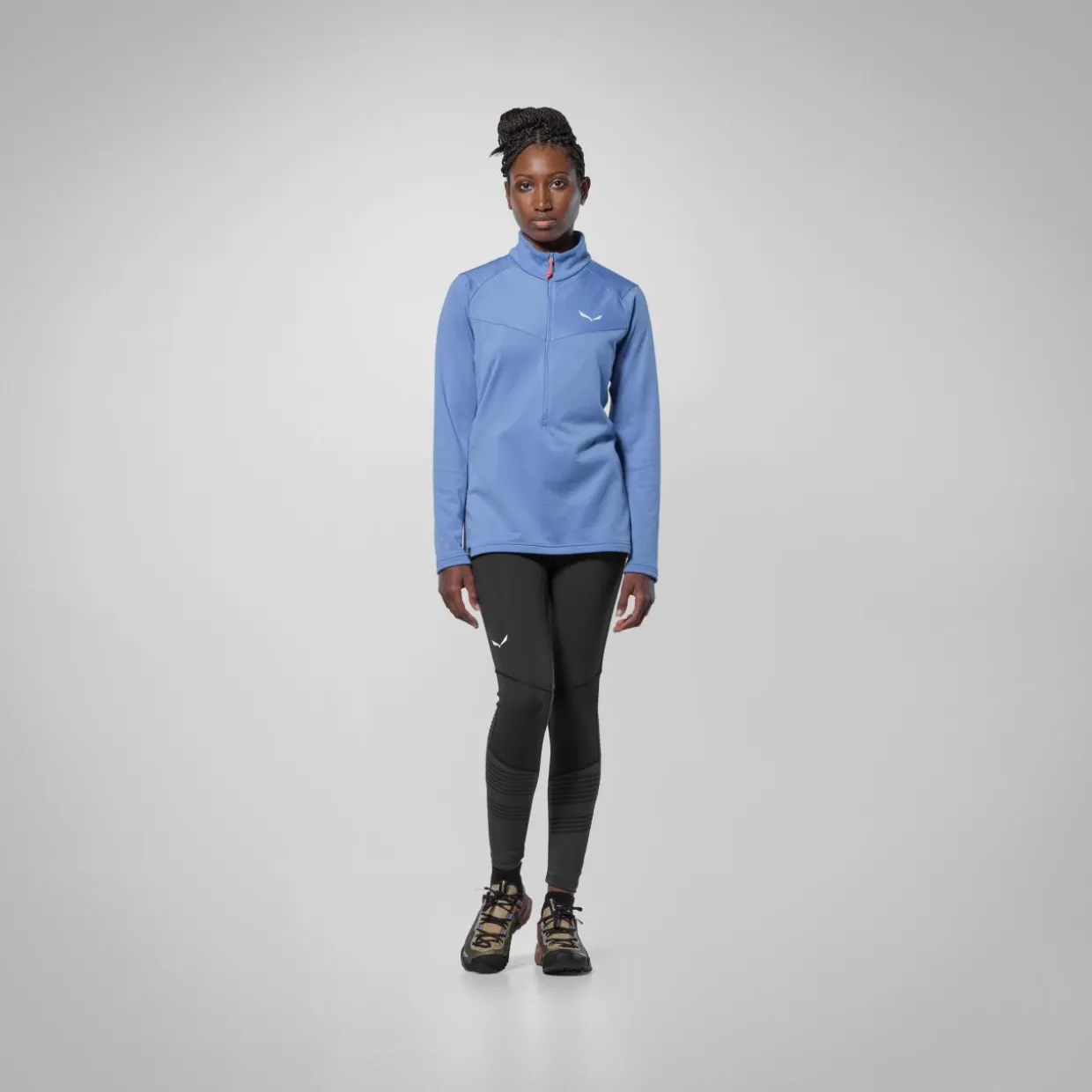 Puez Cammino Polarlite Giacca Mezza Zip Donna