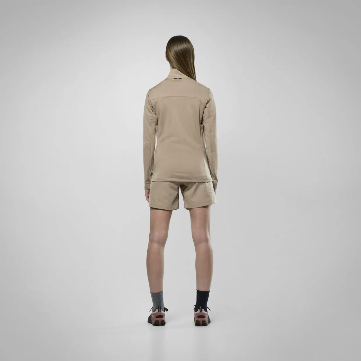 Puez Cammino Polarlite Giacca Mezza Zip Donna