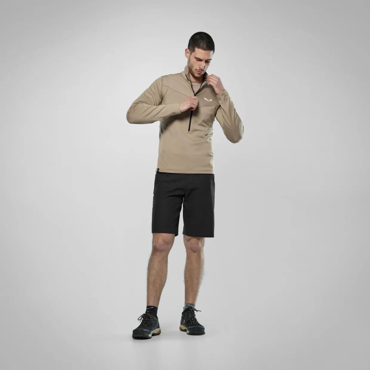 Puez Cammino Polarlite Giacca Mezza Zip Uomo