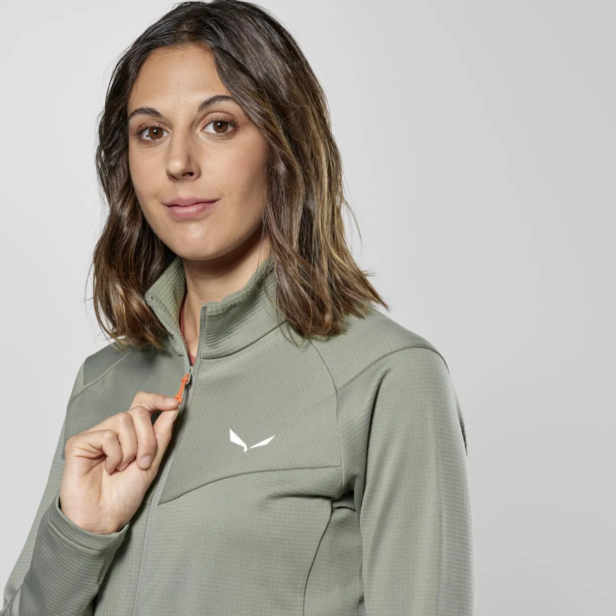 Puez Cammino Polarlite Giacca Mezza Zip Donna