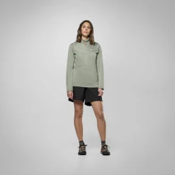 Puez Cammino Polarlite Giacca Mezza Zip Donna