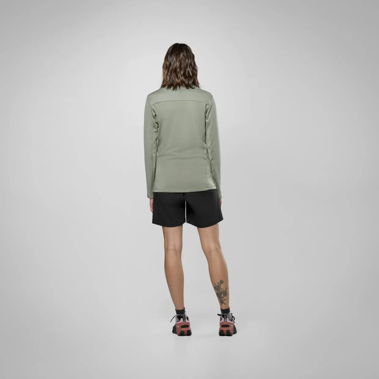 Puez Cammino Polarlite Giacca Mezza Zip Donna