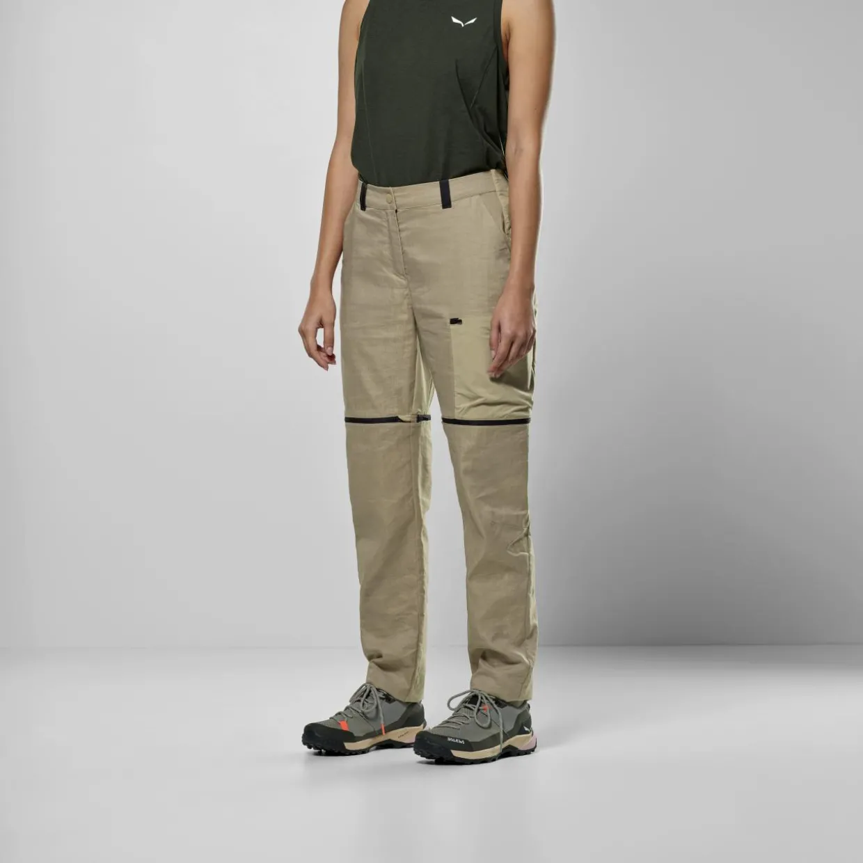Puez Hemp Durastretch Pantoloni 2 in 1 Donna