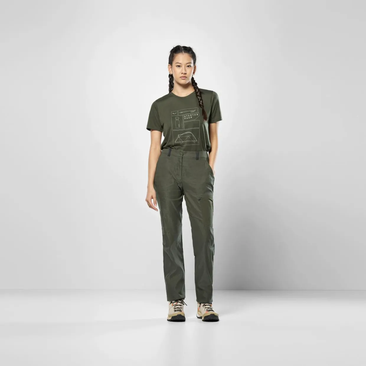 Puez Hemp Durastretch Pantaloni Donna