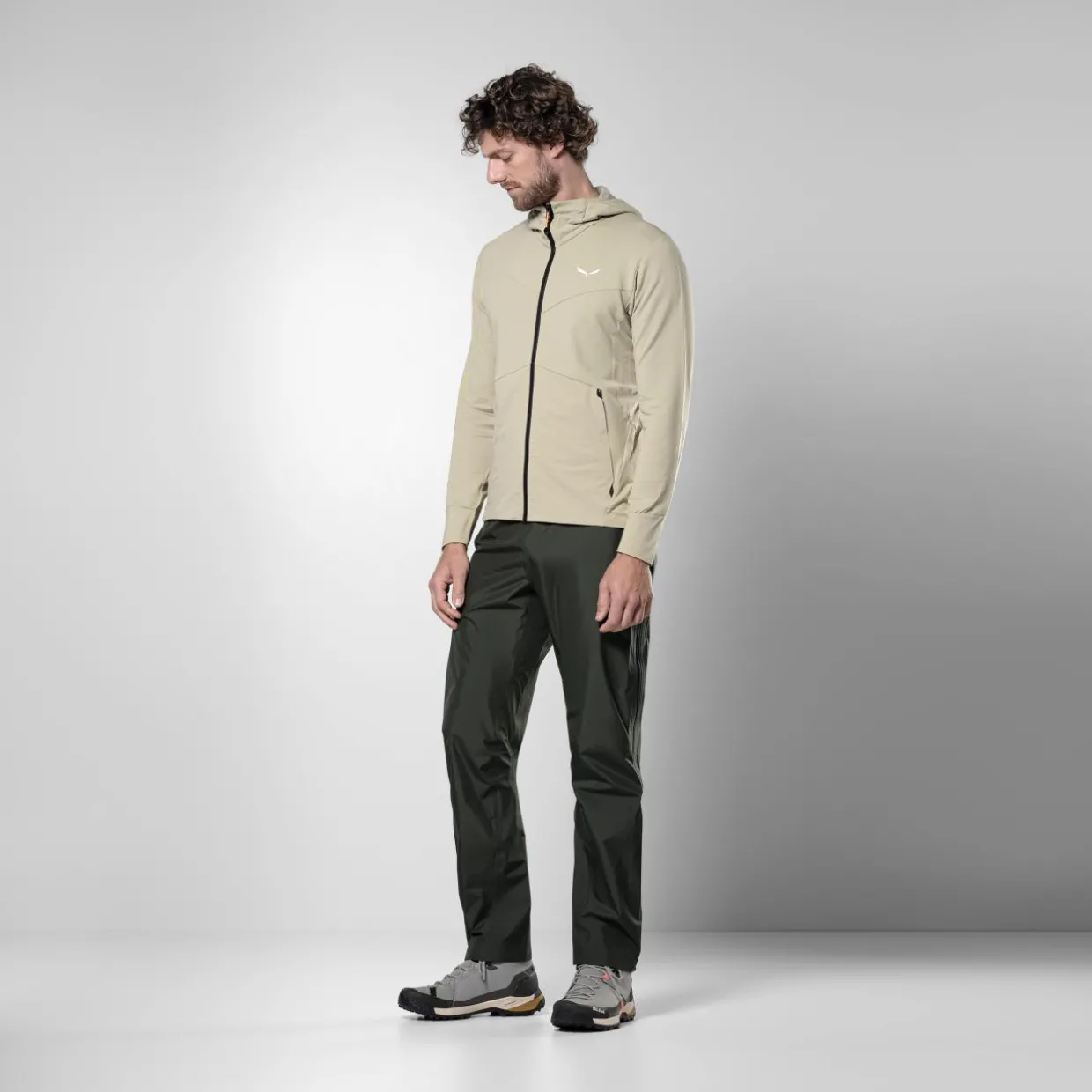 Puez Merino Durastretch Felpa con Cappuccio Uomo