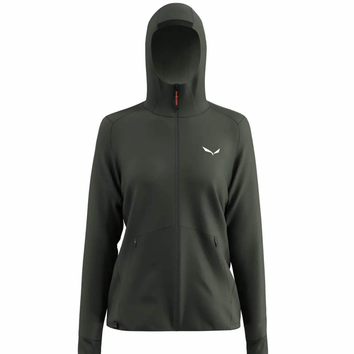 Puez Merino Durastretch Felpa con Cerniera Donna