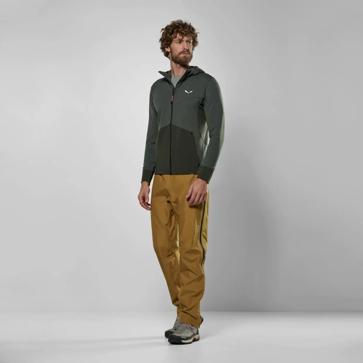 Puez Merino Durastretch Felpa con Cappuccio Uomo