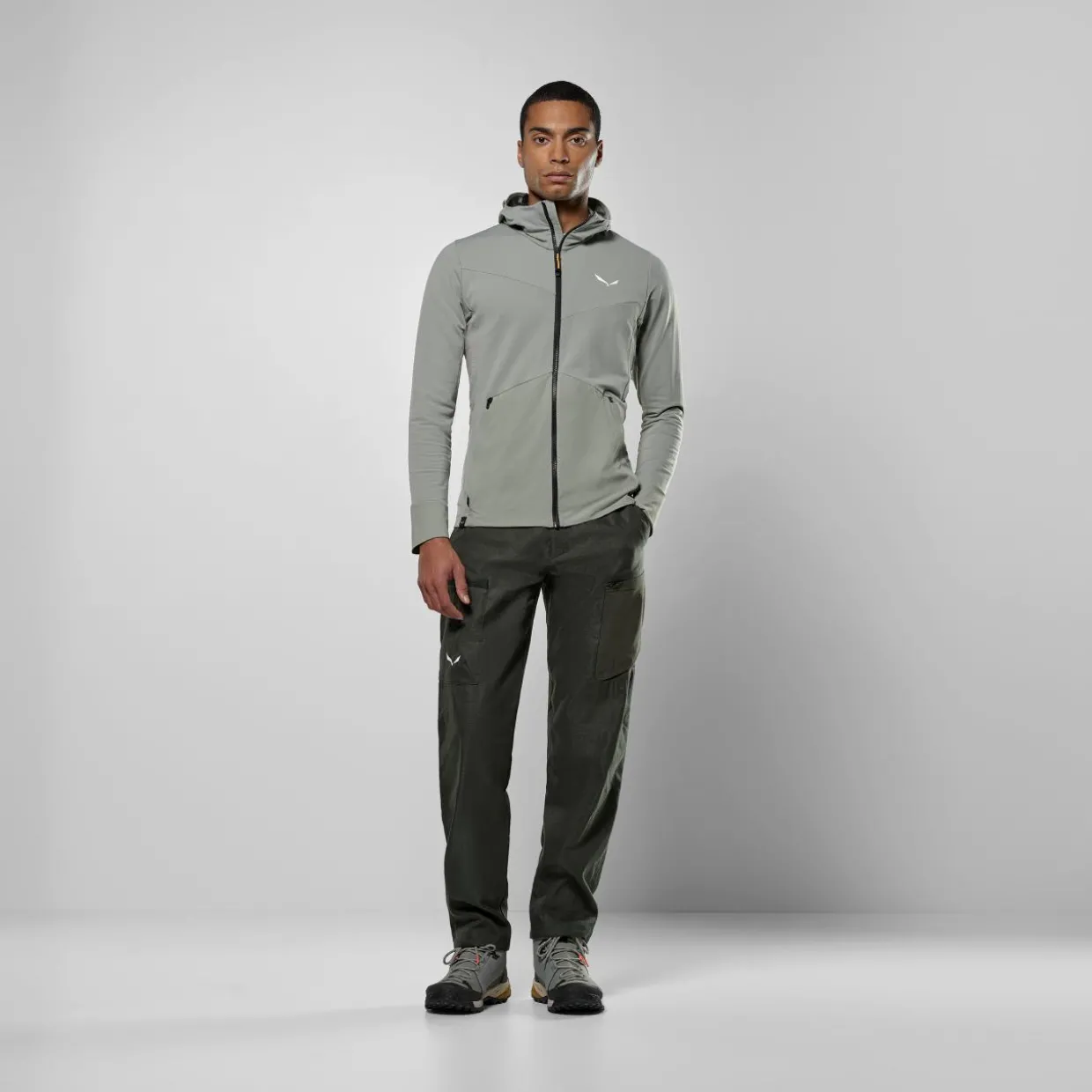 Puez Merino Durastretch Felpa con Cappuccio Uomo