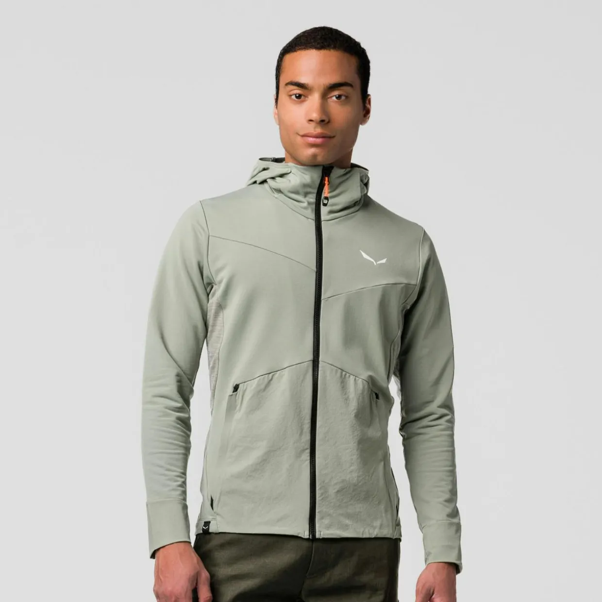 Puez Merino Durastretch Felpa con Cappuccio Uomo