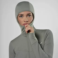 Puez Waffle Hybrid Polarlite Felpa con Cappuccio Donna