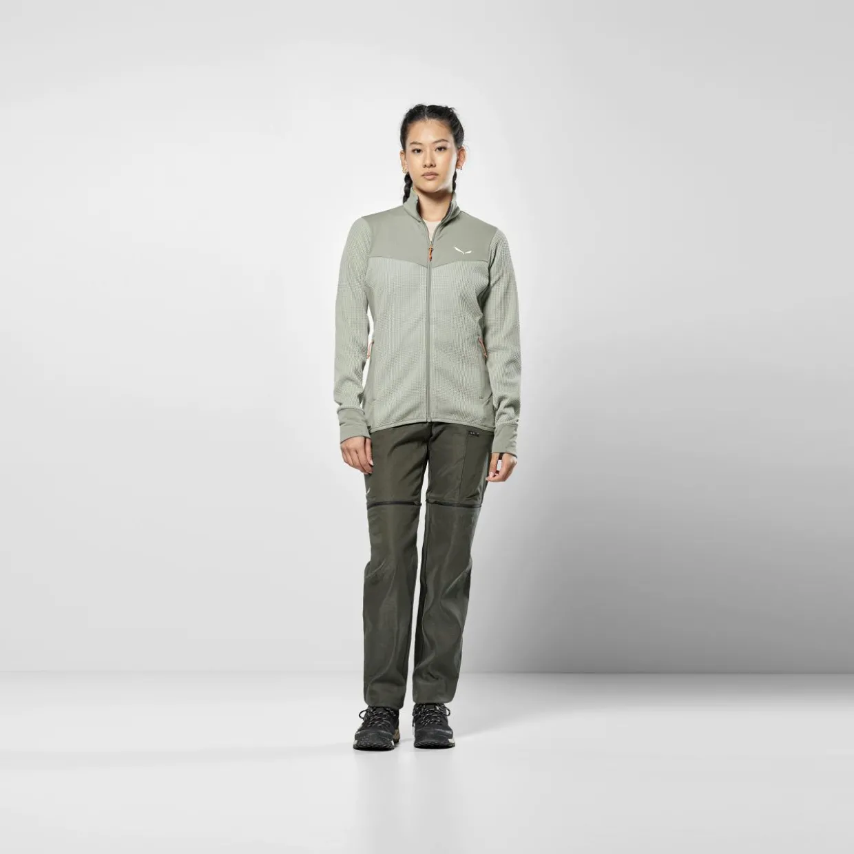Puez Waffle Hybrid Polarlite Felpa Donna