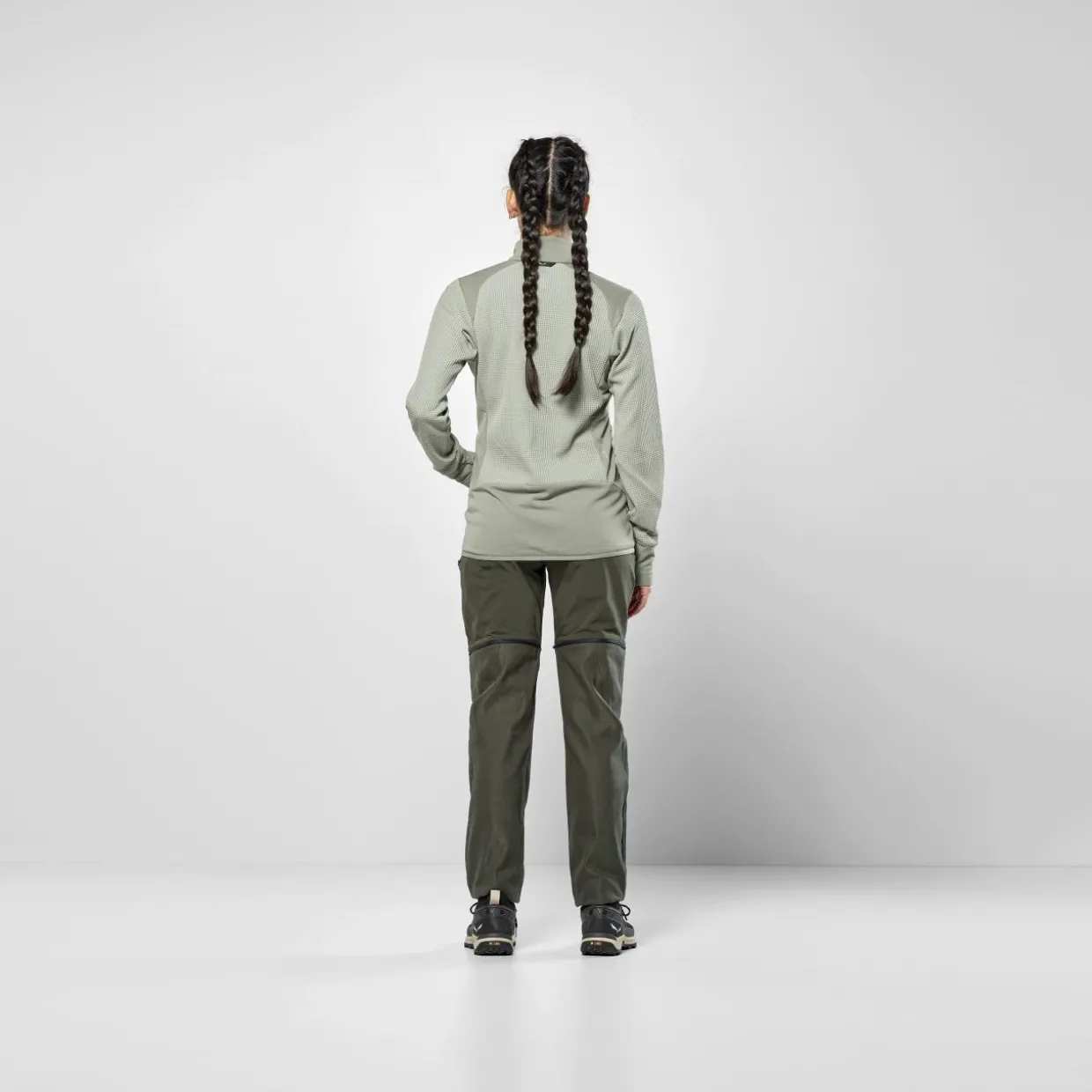 Puez Waffle Hybrid Polarlite Felpa Donna