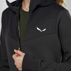 Puez Waffle Hybrid Polarlite Felpa con Cappuccio Donna