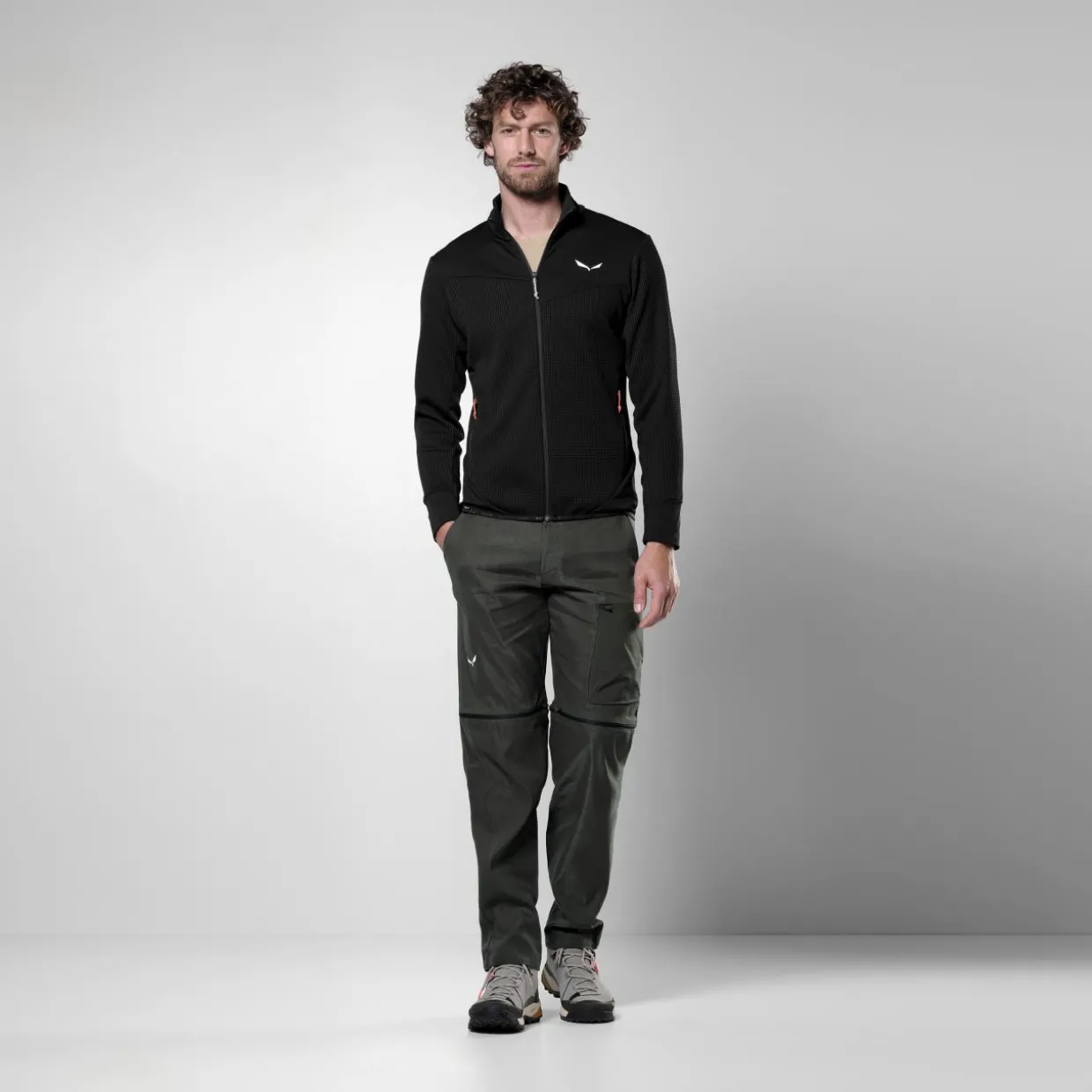 Puez Waffle Hybrid Polarlite Felpa Uomo