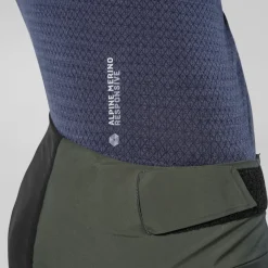 Zebru Responsive Mezza Zip Maglietta Donna