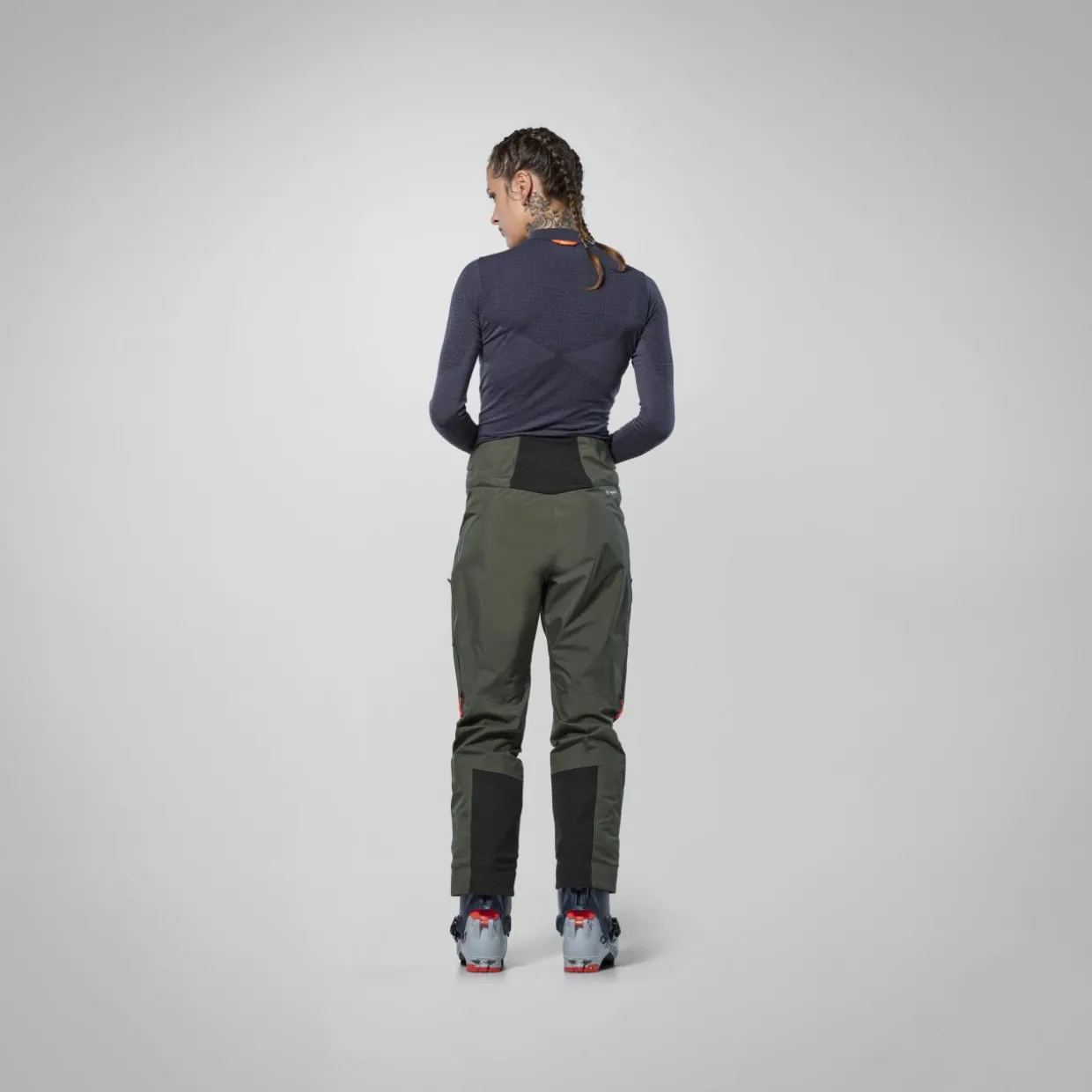 Zebru Responsive Mezza Zip Maglietta Donna