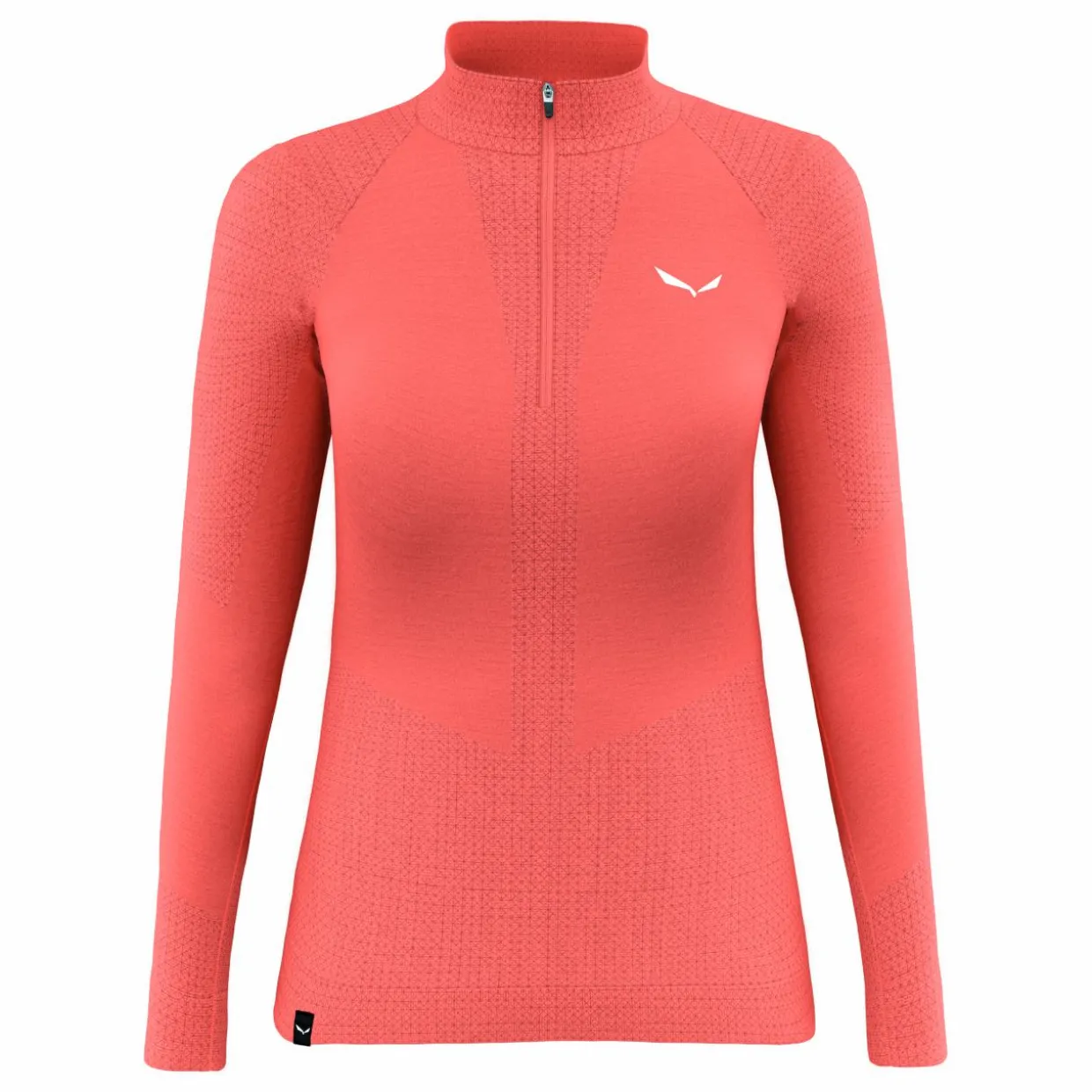 Zebru Responsive Mezza Zip Maglietta Donna
