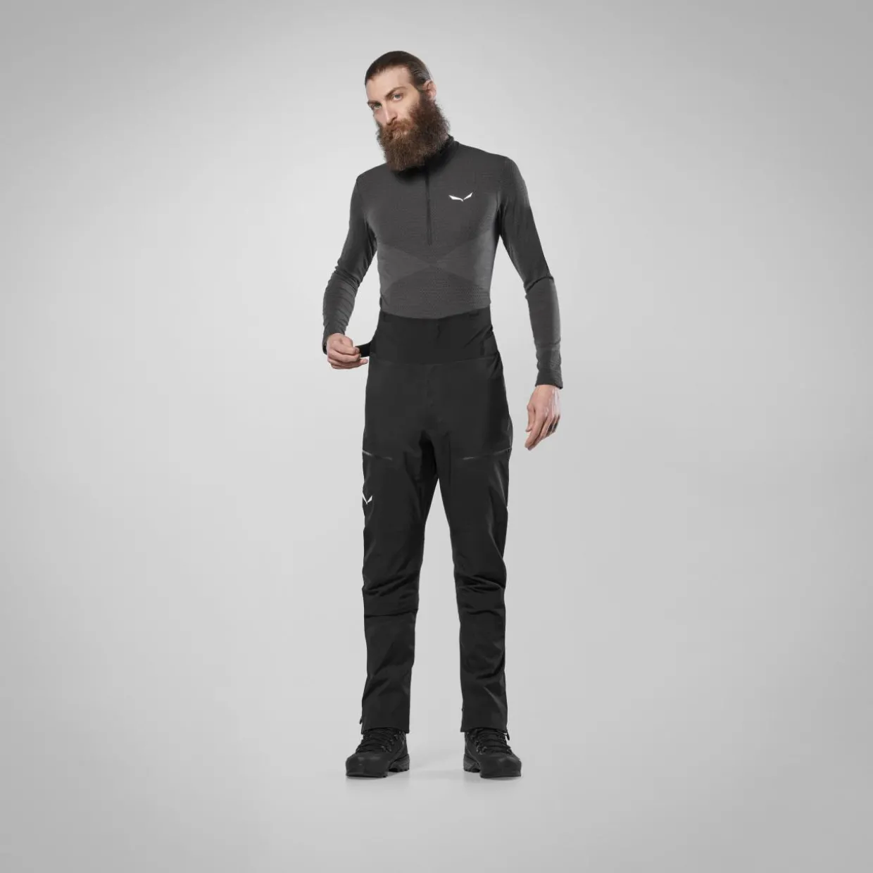 Zebru Responsive Mezza Zip Maglietta Uomo